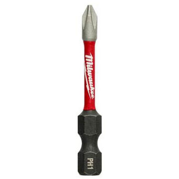 Impact Phillips Power Bit, Alloy Steel, No. 1 x 2 in