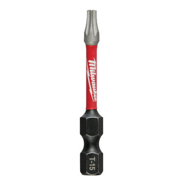Bit Impact Torx Power, Alloy Steel, No. 15 X 2 In
