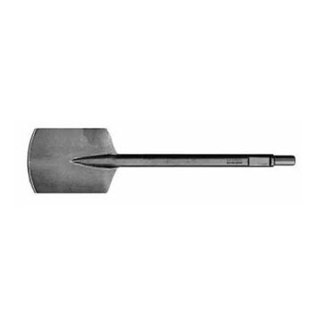 Spade Digs Clay, Forged Steel, 4-1/2 In X 16-3/4 In