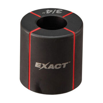 Matrice exacte, noire, acier, 1-1/4 x 3/4 pouce