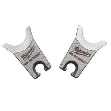 Die W-style Crimping Tool, Aluminum, Stainless Steel, 6 Ton, 2 Crimping Sizes