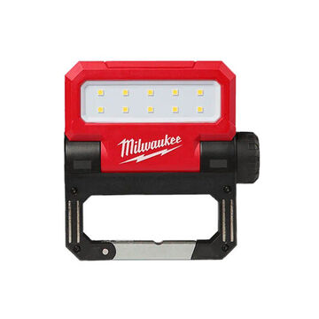 Flood Light Pivoting Led, Aluminum, Red, 8.4 W, 0.65 X 5.39 X 0.65 In