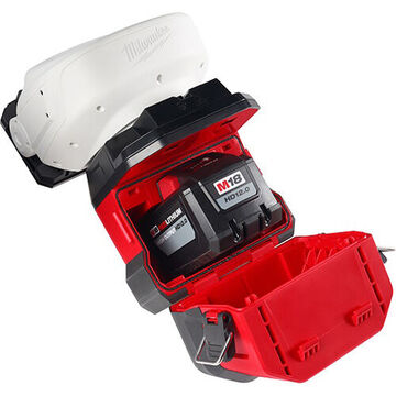 Search Light Kit Utility Remote Control, 4250, Led, 12 Hr, 50000 Hr, Lithium-ion, 18 V, 1250 Yd, Plastic, Red/black, 7.8 In X 7.5 In X 11.5 In