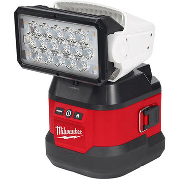 Search Light Kit Utility Remote Control, 4250, Led, 12 Hr, 50000 Hr, Lithium-ion, 18 V, 1250 Yd, Plastic, Red/black, 7.8 In X 7.5 In X 11.5 In