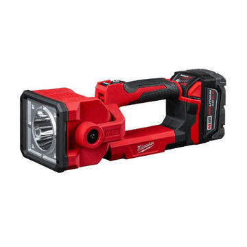 Kit d'éclairage de recherche, 1250/1200/600/1200. LED, 4 h/5 h/7 h, 50 000 h, Lithium-Ion, 18 V, 700 m, plastique, 12-9/10 pouce