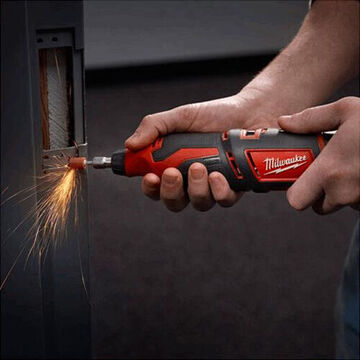 Rotary Tool Cordless, 9 In, 5000 To 32000 Rpm, 12 V