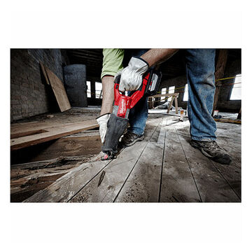 Reciprocating Saw Brushless, Cordless, Orbital, Steel Shoe, 6 Ah, 18 V, 3000 Spm, 18-7/8 In