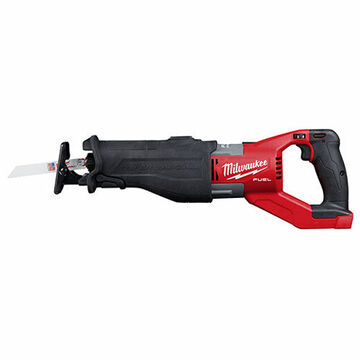 Brushless, Cordless Reciprocating Saw, Orbital, Steel Shoe, 6 Ah, 18 V, 3000 spm, 18-7/8 in