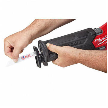 Reciprocating Saw Brushless, Cordless, Straight, Steel Shoe, 5 Ah, 18 V, 3000 Spm, 17.1 In