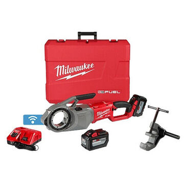 Pipe Threader Cordless, 18 Vdc, Cordless, 4.8 In X 26.3 In X 8.5 In Dp