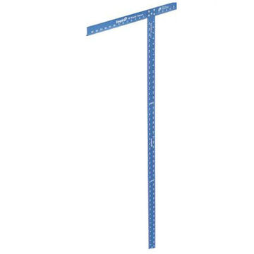 T-square Professional Drywall, 22 In X 48 In, Aluminum, Blue