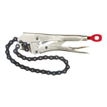 Wrench Heavy-duty Locking Chain, 12.7 In X 9 In, Curved, Ergonomic, Forged Alloy Steel