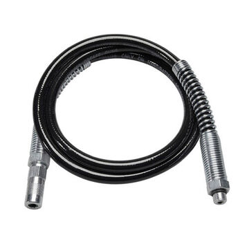 Grease Gun Replacement Hose, Plastic/Metal, 48 in