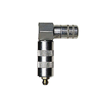 Right Angle Grease Coupler, 4.85 in x 1.2 in x 2.75 in, Metal, 1/8 in, NPT