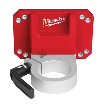 Mounting Plate Core Drill, 2.1 In X 6.1 In, Aluminum, Red