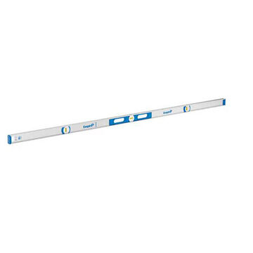 Level Magnetic I-beam, Aluminum, Blue, 78 In X 2.38 In X 2.38 In