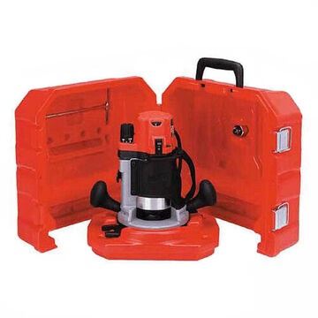 Double Insulated Router Kit, 120 VAC, 1/4-1/2 in, 2.2 HP, 10000 to 24000 rpm, 1-21/32 in, 13 A, 8.8 lb