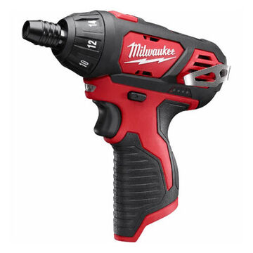 Compact Lightweight Cordless Hex Screwdriver, Pistol Grip, Metal, 7 x 1/4 x 2.3 in