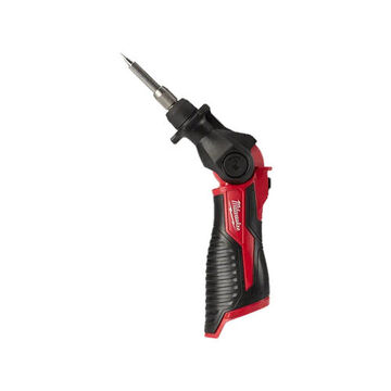 Cordless Soldering Iron, Chisel, Pointed, 12 VDC, 90 W, 1.136 in x 10 in x 1.385 in