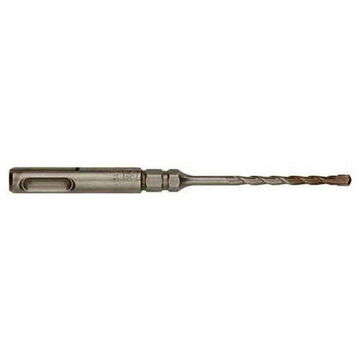 Drill Bit 2-cutter Rotary Hammer, 25/64 In Shank, 7/8 In Dia X 16 In Lg, Carbon Steel