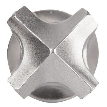 Drill Bit 4-cutter Rotary Hammer, 13/32 In Shank, 9/16 In Dia X 10 In Lg, Solid Head Carbide