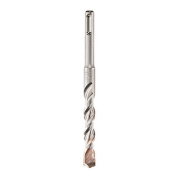 Drill Bit 2-cutter Rotary Hammer, 25/64 In Shank, 7/8 In Dia X 16 In Lg, Carbon Steel