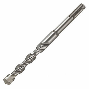 Foret pour marteau perforateur à 2 taillants, tige 3/8 pouce, diamètre 5 mm x 160 mm lg, carbure