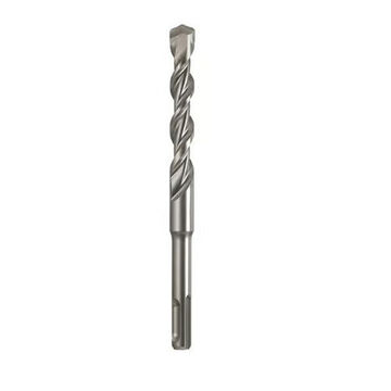 2-Cutter Rotary Hammer Drill Bit, 3/8 in Shank, 11 mm Dia x 160 mm lg, Carbide