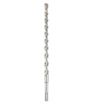 Drill Bit 2-cutter Rotary Hammer, 25/64 In Shank, 3/8 In Dia X 12 In Lg, Carbide
