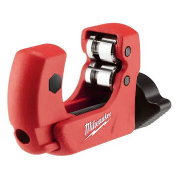 Adjustable Tubing Cutter, Copper, Black, Red, 1 x 3 in