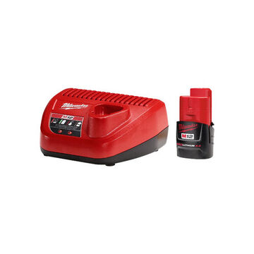 Kit de démarrage M12 2.0 rouge, 12 V