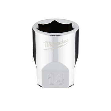 Socket Standard Length Impact, 1/4 In Drive, 14 Mm Socket, 4.92 In Lg, Steel