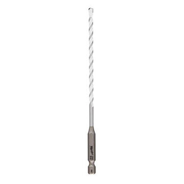 Drill Bit Multi-grind Jobber, Hex, 1/4 In Shank, 1/8 In Dia, 3.5 In, High Speed Steel