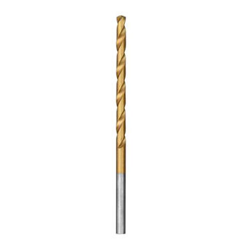 Bit Twist Jobber Drill, 3-flat Reduced, 3/8 In Shank, 15/32 In Dia, 5-3/4 In Lg, High Speed Steel