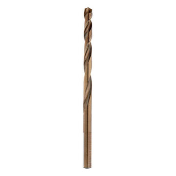 Bit Twist Jobber Drill, 3-flat, 13/64 In Shank, 13/64 In Dia, 3.75 In, Steel