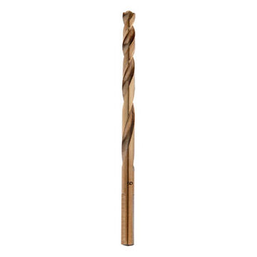 Foret Twist Jobber, 3 plats, tige de 7/32 pouce, diamètre de 7/32 pouce, 3.88 pouce lg, acier