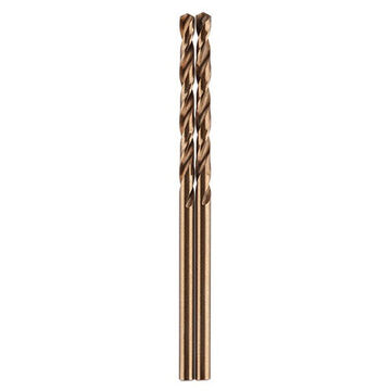 Bit Twist Jobber Drill, Round, 2.5 Mm Dia, 2.2 Mm, Cobalt