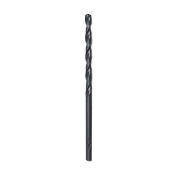 Twist Jobber Drill Bit, Round, 5/64 in Shank, 5/64 in Dia, 2 in, High Speed Steel