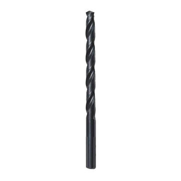 Twist Jobber Drill Bit, 3-Flat, 13/64 in Shank, 13/64 in Dia, 3-5/8 in, High Speed Steel