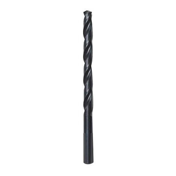 Twist Jobber Drill Bit, 3-Flat, 7/32 in Shank, 7/32 in Dia, 3-3/4 in, High Speed Steel