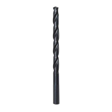 Twist Jobber Drill Bit, 3-Flat, 17/64 in Shank, 17/64 in Dia, 4-1/8 in, High Speed Steel