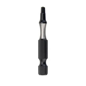 Impact Screwdriver Bit, 9/32 in, 2 in lg, Slotted Point, Alloy Steel