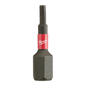 Impact Screwdriver Bit, 5/64 in, 1 in lg, Hex Point, Steel