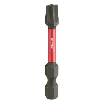 Impact Screwdriver Bit, No. 1, 2 in lg, ECX™ Point, Alloy Steel