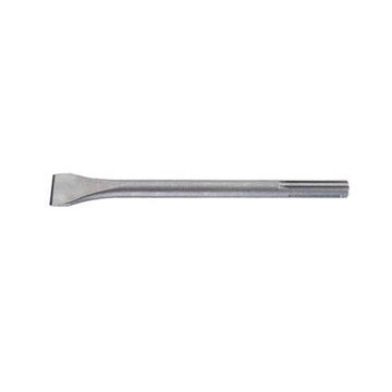 Chisel, High Grade Forged Steel, 1 in Tip, 12 in lg, Flat, SDS-Max, 25/Bulk