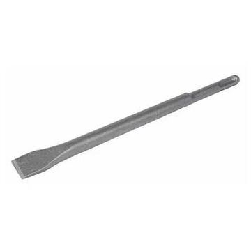 Chisel, High Grade Forged Steel, 3/4 in Tip, 10 in lg, Flat, SDS-Plus