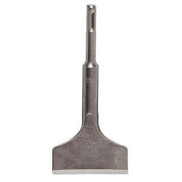 Chisel, High Grade Forged Steel, 3 in Tip, 6 in lg, Flat, SDS-Plus
