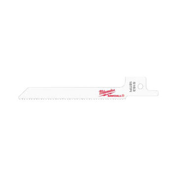 Blade Straight Back Thin Kerf Profile Reciprocating Saw, 18 Tpi, 5/16 In Wd, 3-5/8 In Lg, 0.035 In Thk, Bi-metal Blade
