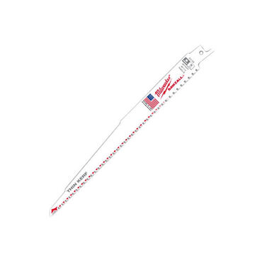 Blade Thin Kerf Profile, 5 Tpi, 3/4 In Wd, 9 In Lg, 0.05 In Thk, Bi-metal 