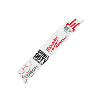 Blade Straight Back Demo Profile, 10 Tpi, 1 In Wd, 6 In Lg, 0.042 In Thk, Bi-metal 